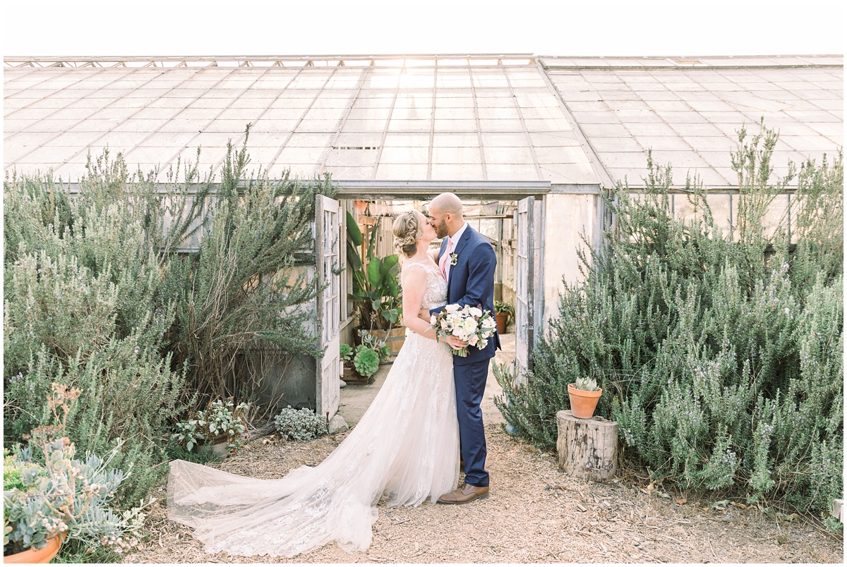 Greenhouse Wedding | Dos Pueblos Orchid Farm Wedding in Santa Barbara by Peter and Bridgette