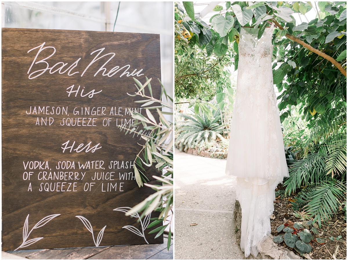 Wedding Dress | Dos Pueblos Orchid Farm Wedding in Santa Barbara by Peter and Bridgette