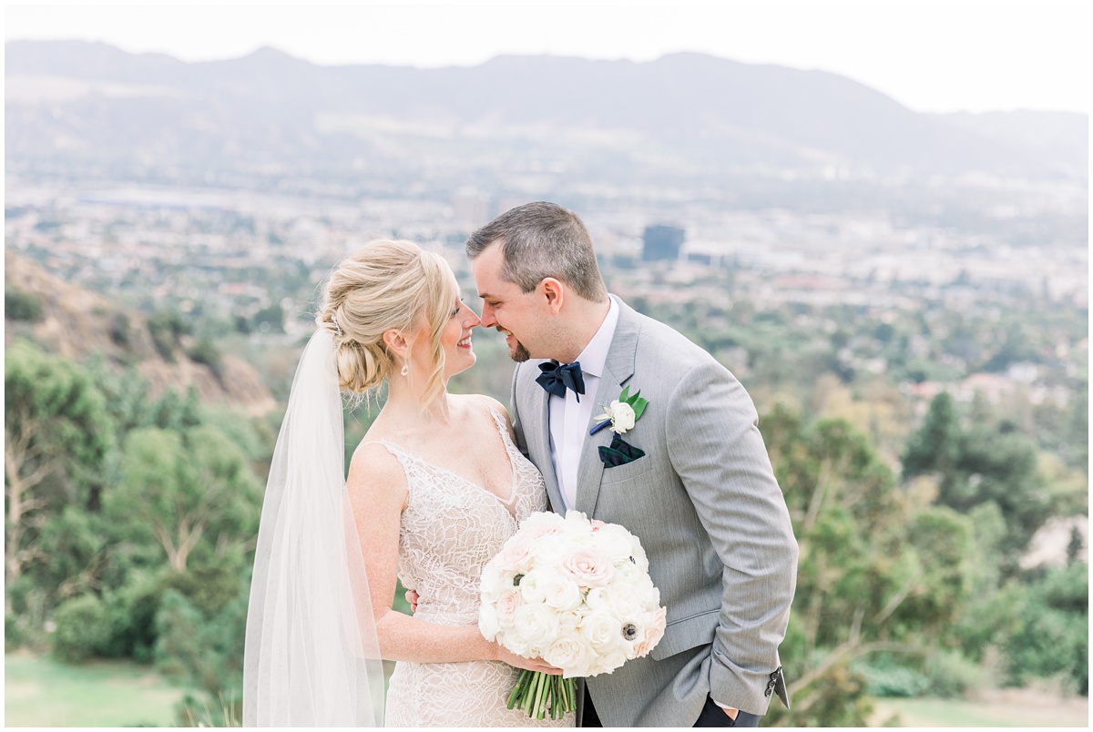Bride and groom portraits | The Castaway Burbank Wedding by Peter and Bridgette