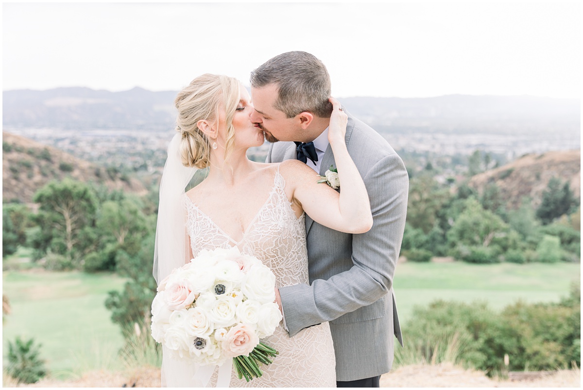 Bride and groom portraits | The Castaway Burbank Wedding by Peter and Bridgette